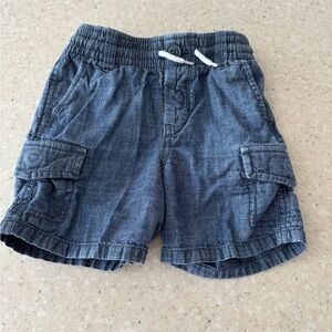 Boys linen Gap shorts. Size 18-24 mo.